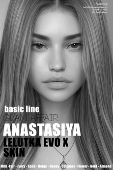 Second Life Marketplace - [Glam Affair] Anastasiya [Lelutka EvoX] DEMO
